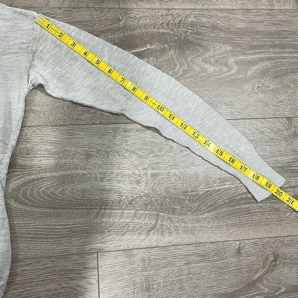 Athleta Buena Vista Tunic Linen Blend Lightweight Long Sleeve Sweater Gr… - Picture 10 of 16